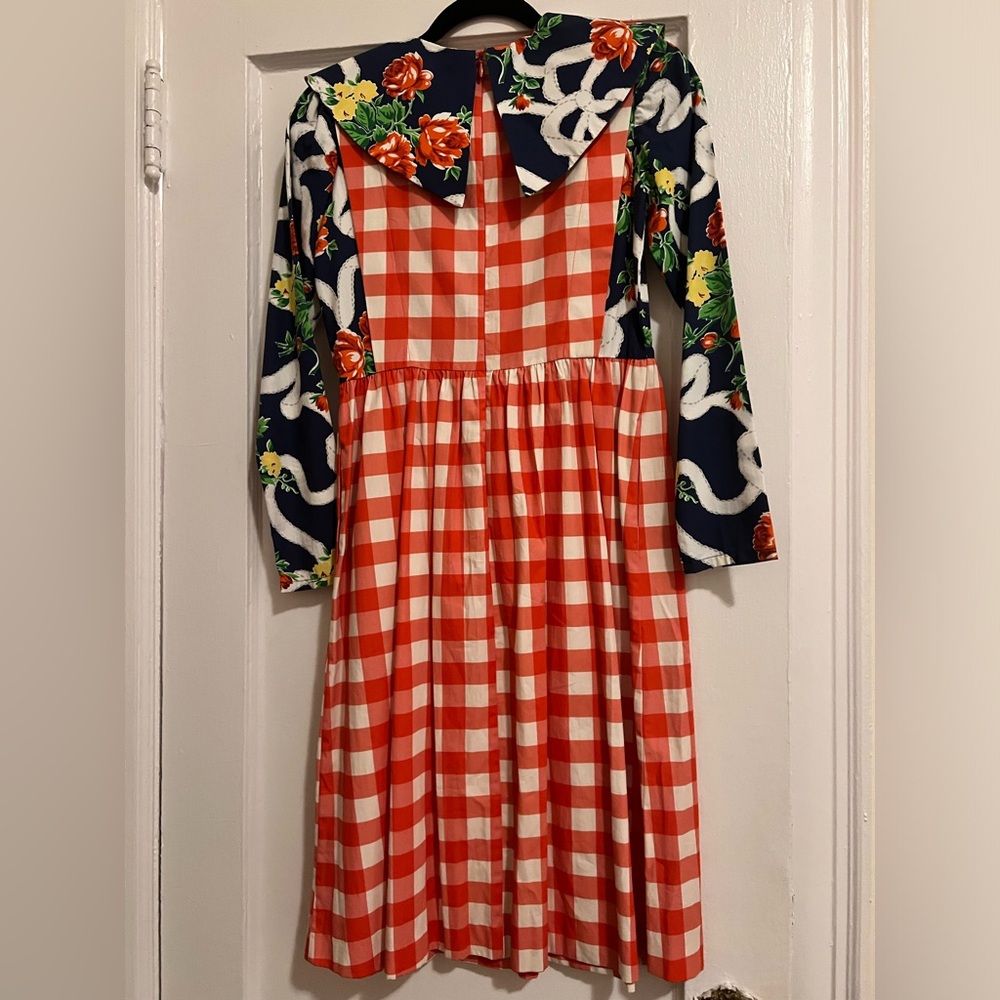 Batsheva Plaid Dress Size 0 / XS Maximalist - Picture 2 of 4